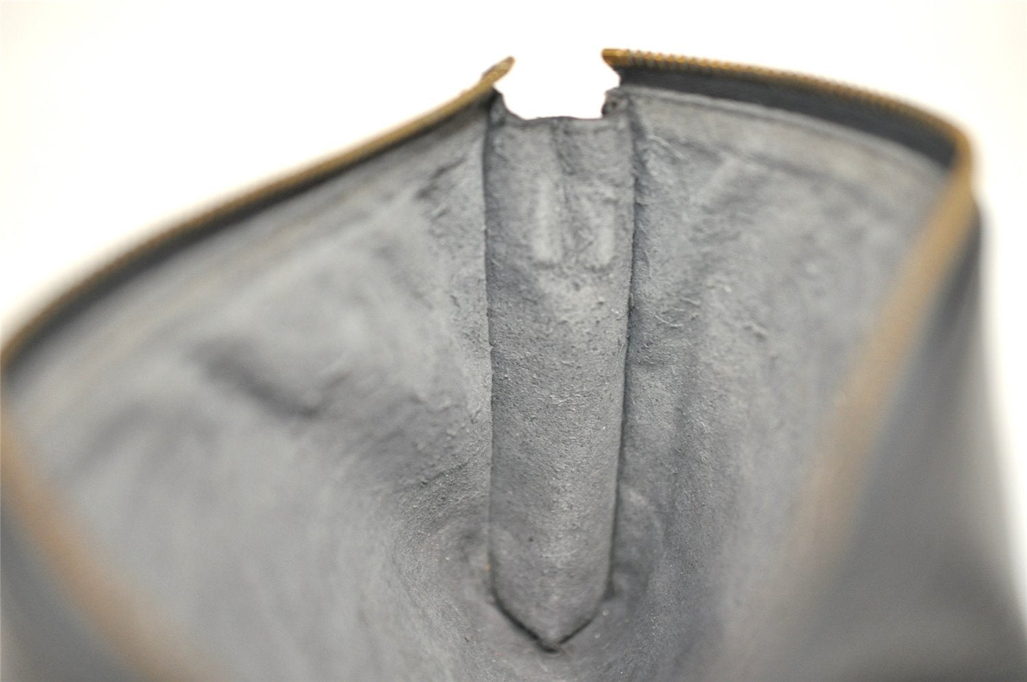 Authentic Louis Vuitton Epi Pochette Accessoires Pouch Black M52952 LV 6091I