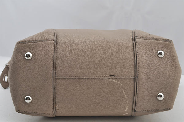 Auth Louis Vuitton Parnassea Lockit MM 2Way Shoulder Hand Bag M94593 Beige 6091J