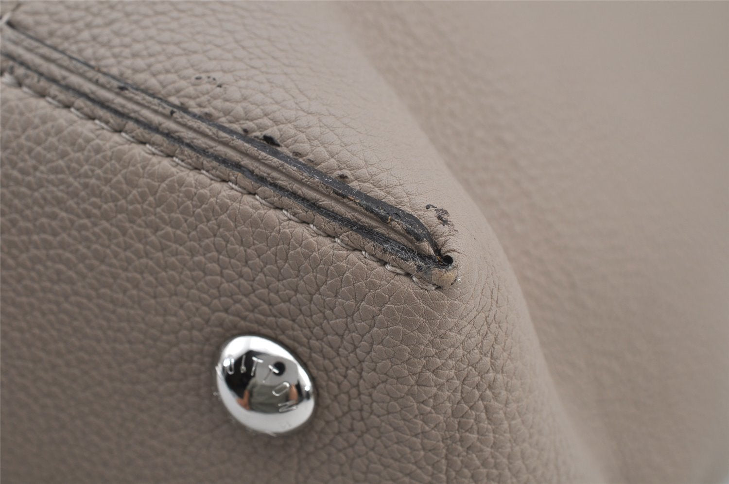 Auth Louis Vuitton Parnassea Lockit MM 2Way Shoulder Hand Bag M94593 Beige 6091J