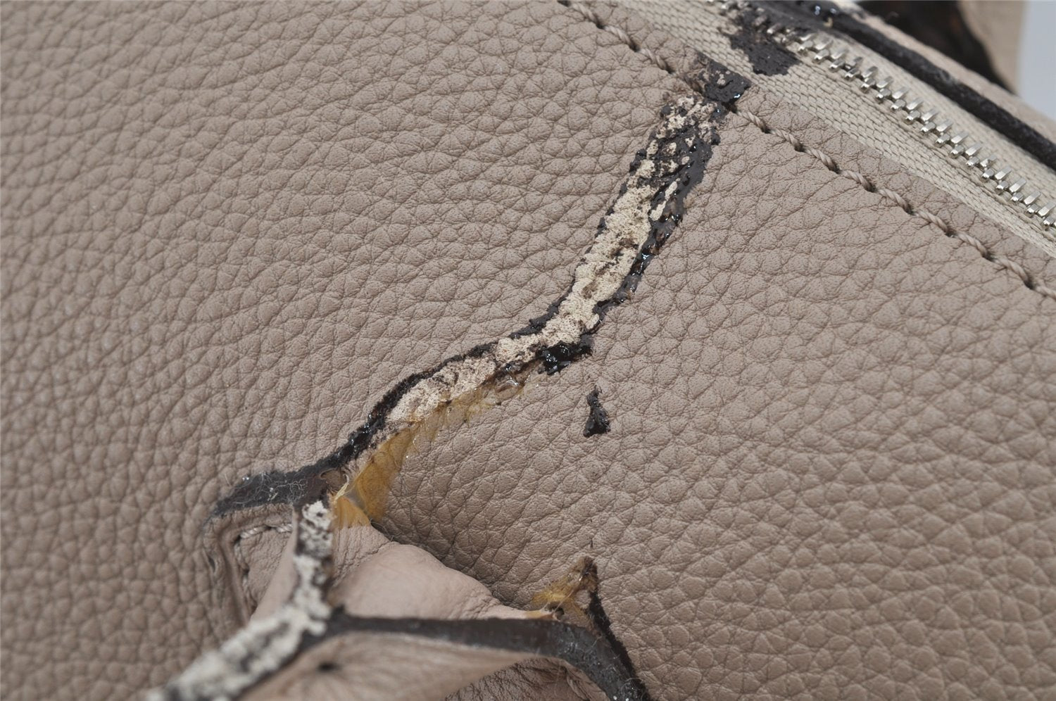 Auth Louis Vuitton Parnassea Lockit MM 2Way Shoulder Hand Bag M94593 Beige 6091J