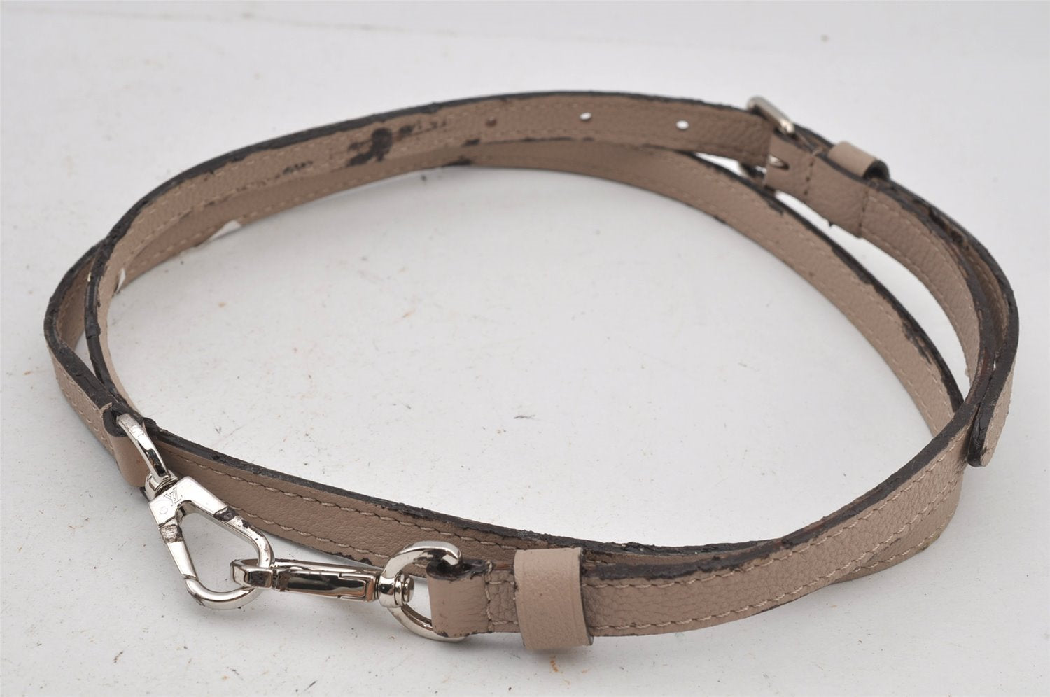 Auth Louis Vuitton Parnassea Lockit MM 2Way Shoulder Hand Bag M94593 Beige 6091J