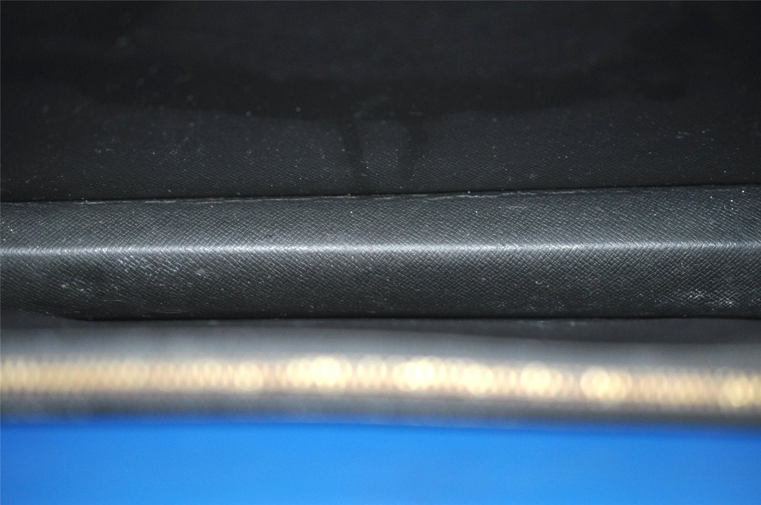 Authentic Louis Vuitton Epi Concorde Hand Bag Purse Blue M52135 LV 6092I