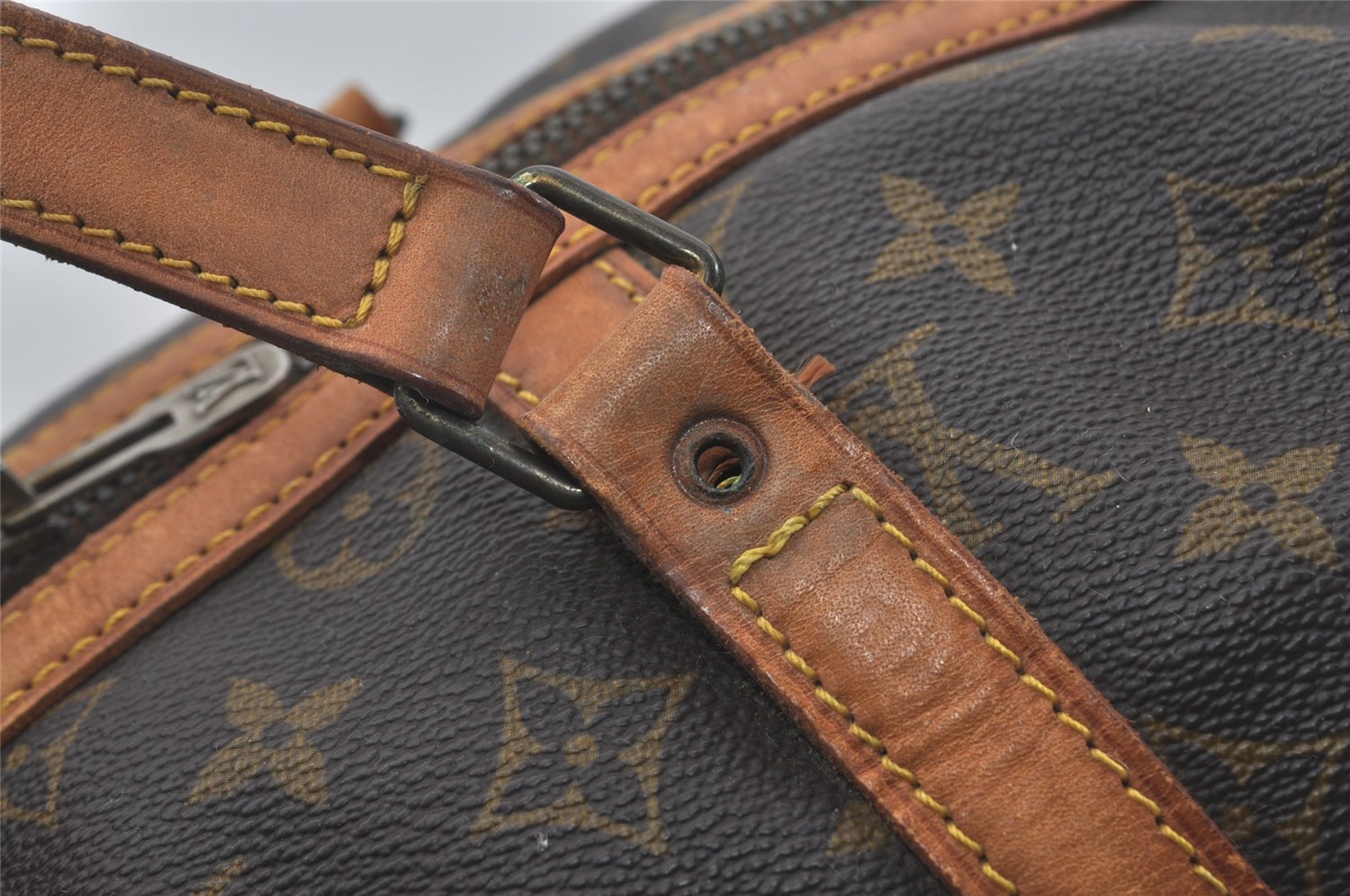 Authentic Louis Vuitton Monogram Sac Souple 35 Hand Boston Bag M41626 LV 6093I