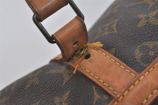 Authentic Louis Vuitton Monogram Sac Souple 35 Hand Boston Bag M41626 LV 6093I