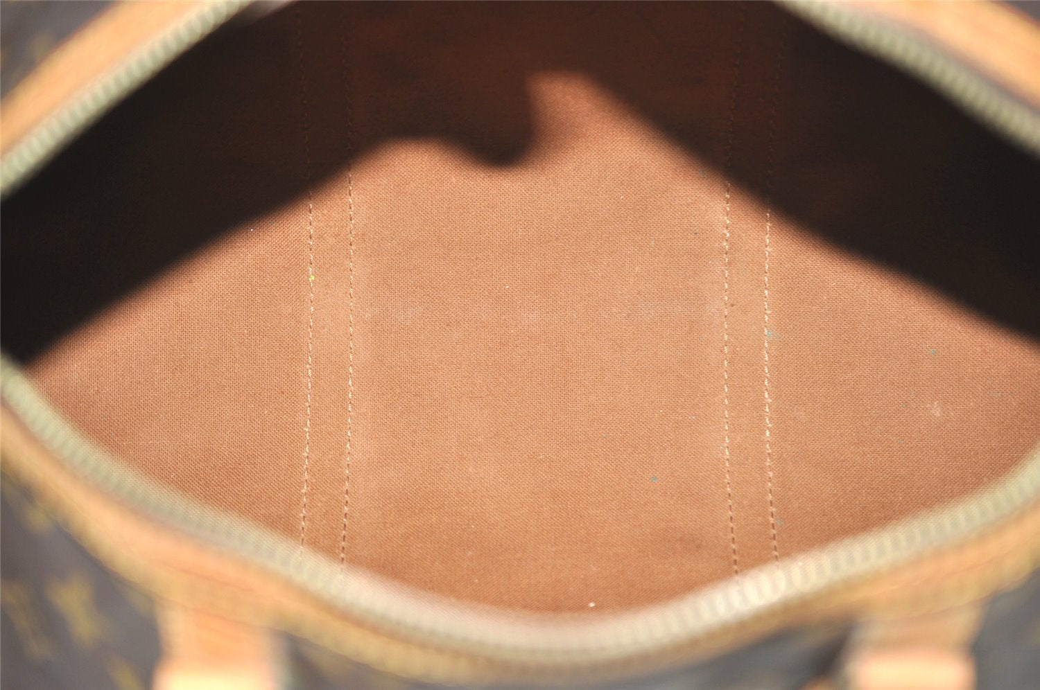 Authentic Louis Vuitton Monogram Sac Souple 35 Hand Boston Bag M41626 LV 6093I