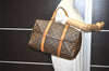 Authentic Louis Vuitton Monogram Sac Souple 35 Hand Boston Bag M41626 LV 6093I