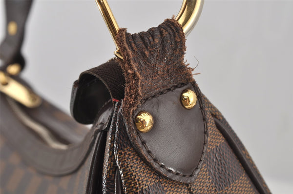 Authentic Louis Vuitton Damier Highbury Shoulder Bag Purse N51200 LV 6094J