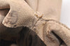 Authentic GUCCI Bamboo Shoulder Hand Bag Canvas Leather 92708 Beige 6094K