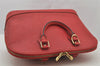 Authentic Louis Vuitton Epi Alma PM Hand Bag Red M52147 LV 6095J
