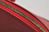 Authentic Louis Vuitton Epi Alma PM Hand Bag Red M52147 LV 6095J