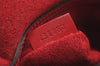 Authentic Louis Vuitton Epi Alma PM Hand Bag Red M52147 LV 6095J