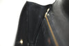 Authentic Louis Vuitton Epi Montaigne 23 Clutch Hand Bag Black M52662 LV 6096I