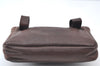 Authentic CHANEL Calf Skin CC Logo Waist Bum Bag Purse Brown 6097H