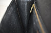 Authentic Louis Vuitton Epi Sellier Dragonne Clutch Bag Black M52612 LV 6097I