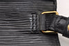 Authentic Louis Vuitton Epi Sellier Dragonne Clutch Bag Black M52612 LV 6097I