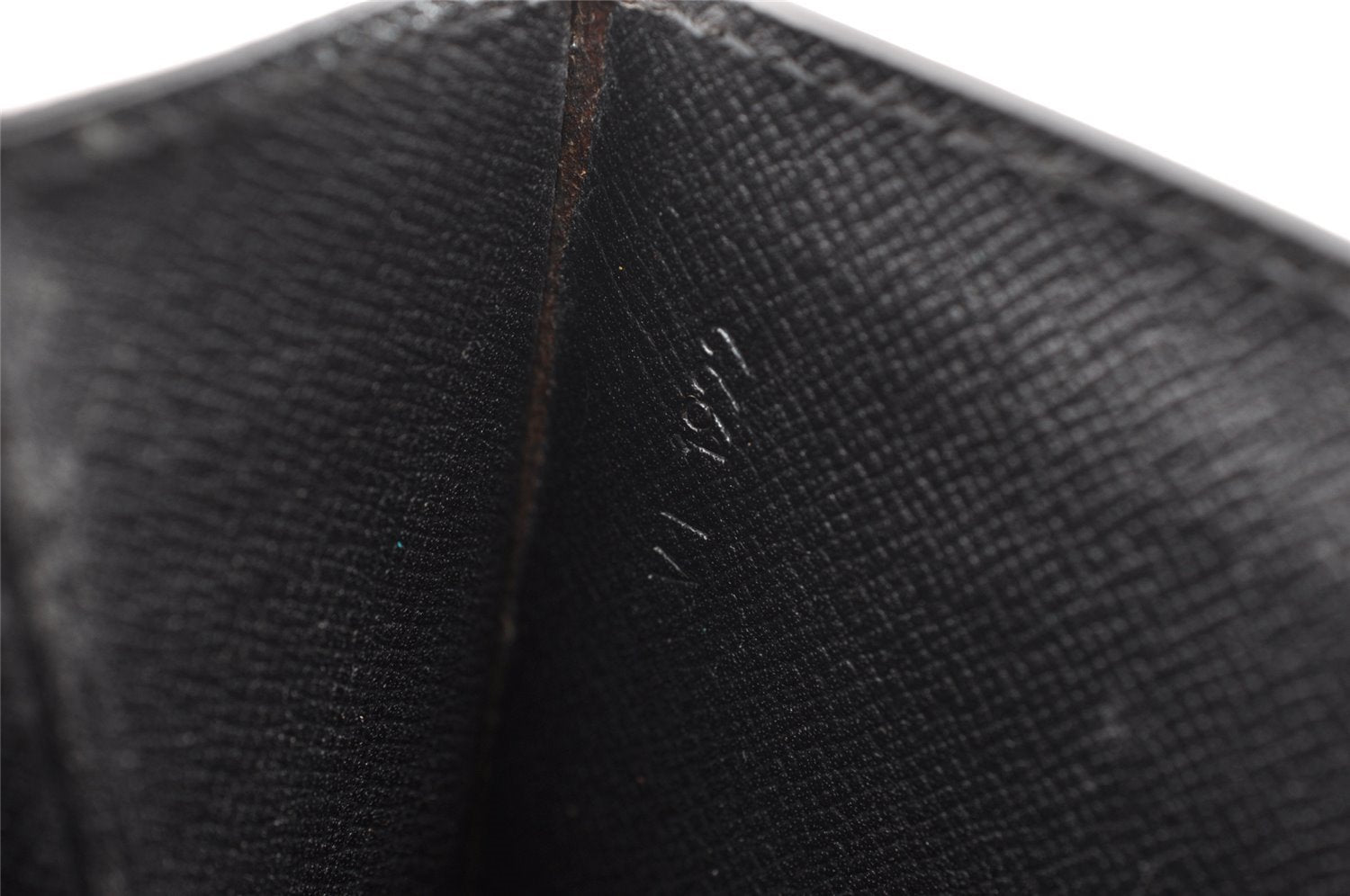 Authentic Louis Vuitton Epi Sellier Dragonne Clutch Bag Black M52612 LV 6097I