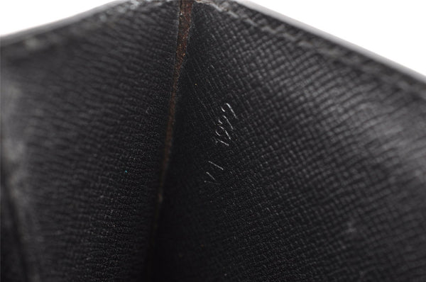 Authentic Louis Vuitton Epi Sellier Dragonne Clutch Bag Black M52612 LV 6097I