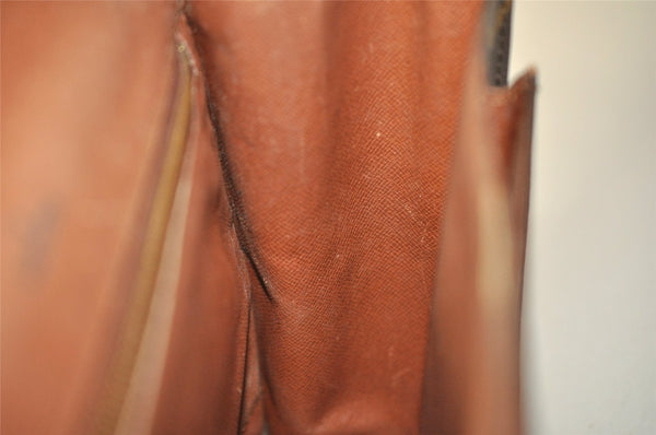 Authentic Louis Vuitton Monogram Monceau 2Way Hand Bag M51187 Junk 6098I