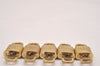 Authentic Louis Vuitton Padlock & Keys 10Set LV 6098J