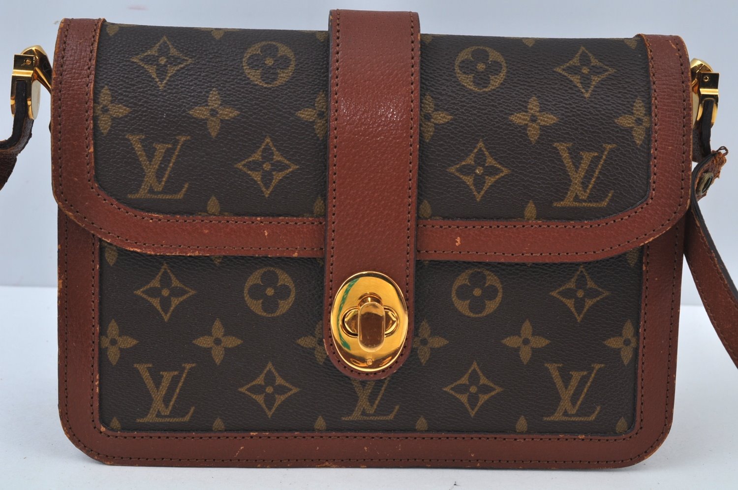 Auth Louis Vuitton Monogram Sac Vendome Shoulder Cross Bag M51414 Junk 6099I