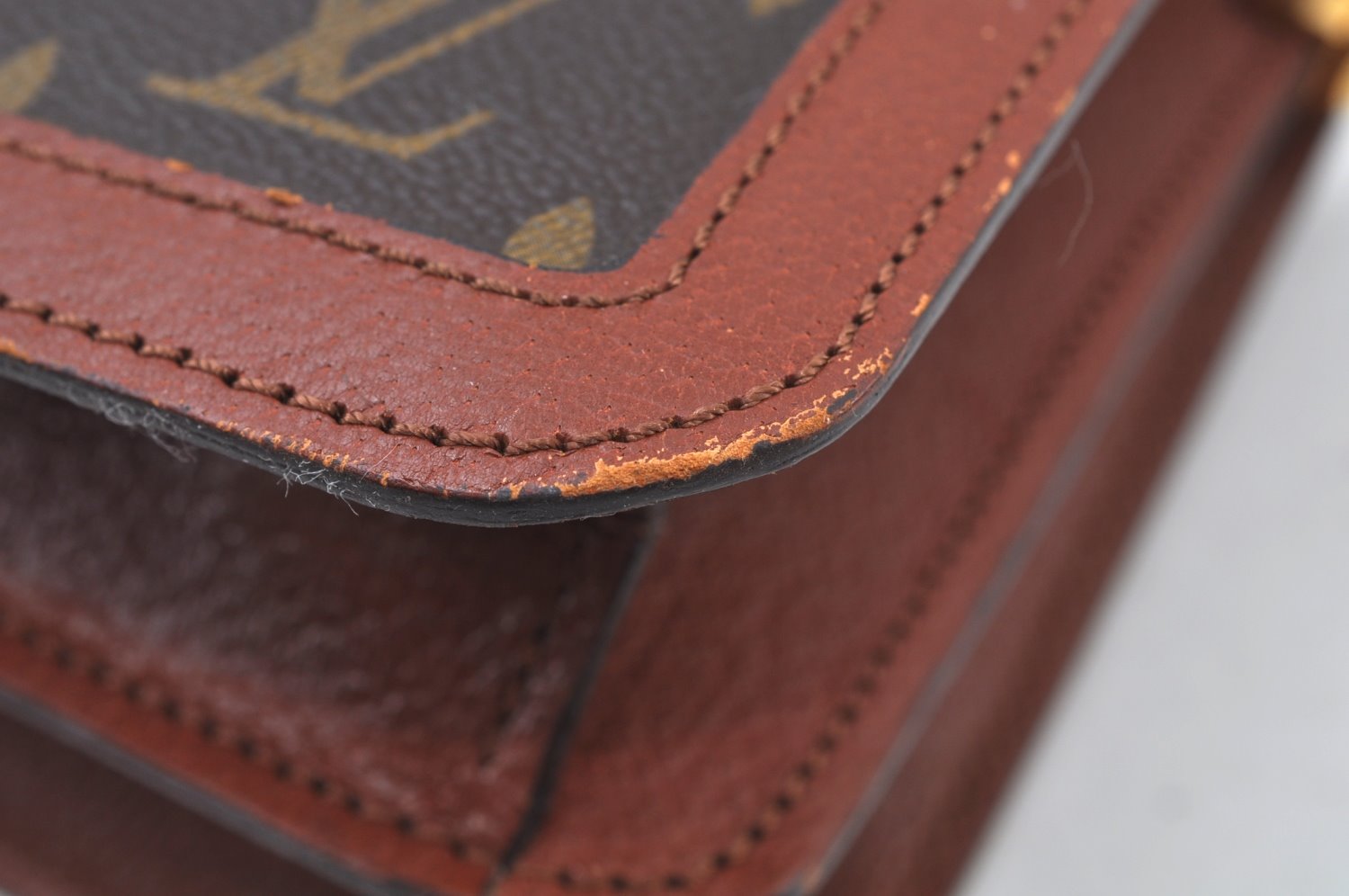 Auth Louis Vuitton Monogram Sac Vendome Shoulder Cross Bag M51414 Junk 6099I