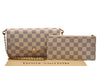 Authentic Louis Vuitton Damier Azur Pochette Felicie M63106 Shoulder Bag 6099J