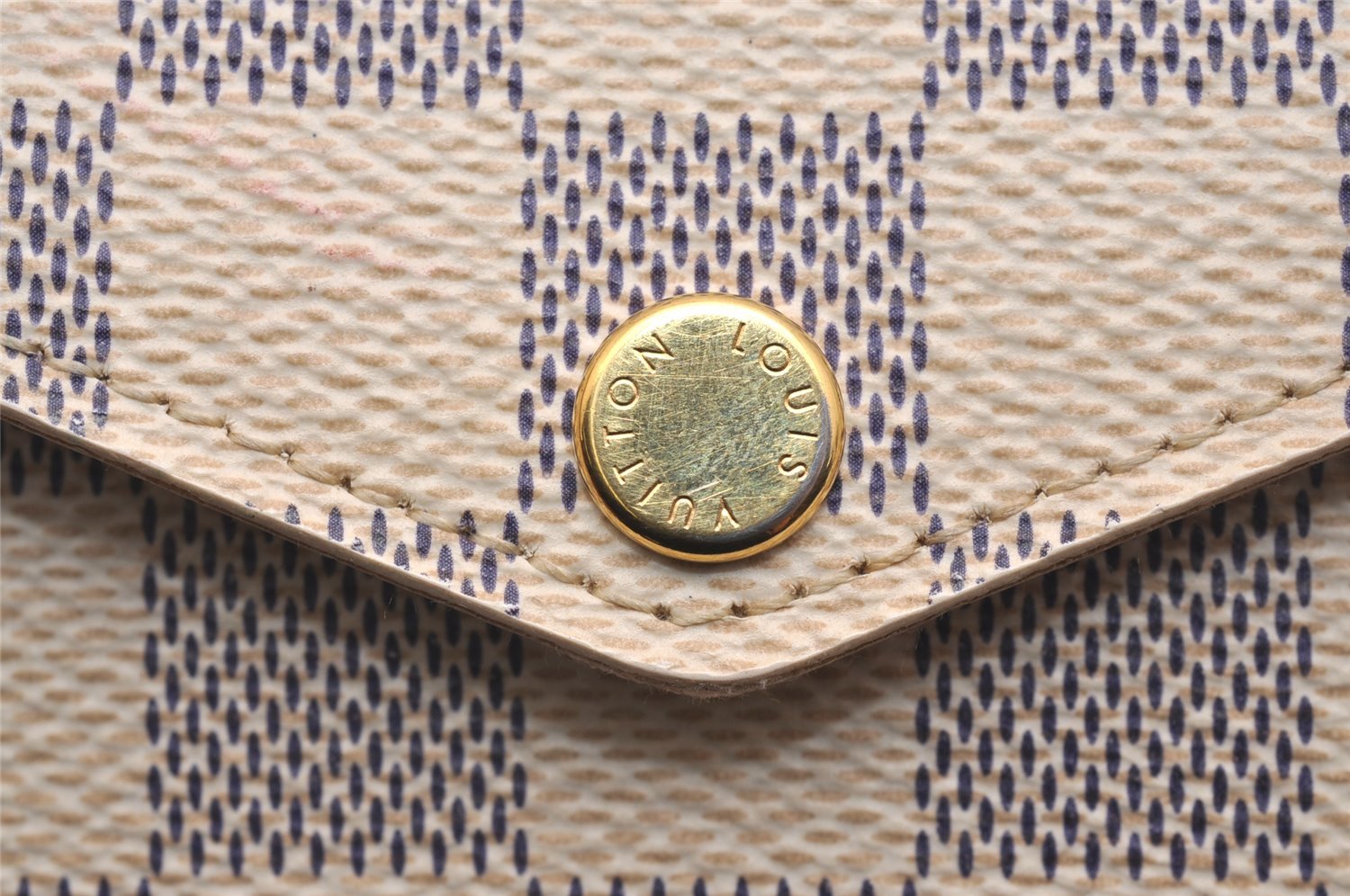 Authentic Louis Vuitton Damier Azur Pochette Felicie M63106 Shoulder Bag 6099J