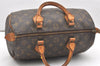 Authentic Louis Vuitton Monogram Speedy 30 Hand Boston Bag M41526 LV 6099K