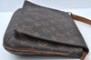 Authentic Louis Vuitton Monogram Musette Tango M51388 Shoulder Bag Junk 6100I