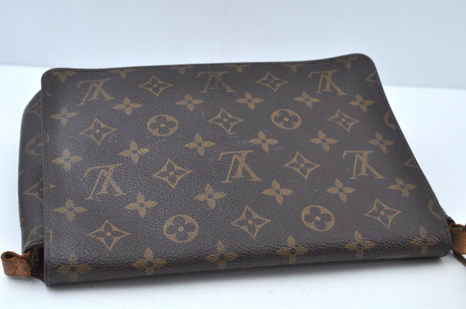 Authentic Louis Vuitton Monogram Musette Tango M51388 Shoulder Bag Junk 6100I