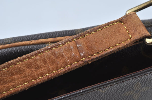 Authentic Louis Vuitton Monogram Musette Tango M51388 Shoulder Bag Junk 6100I