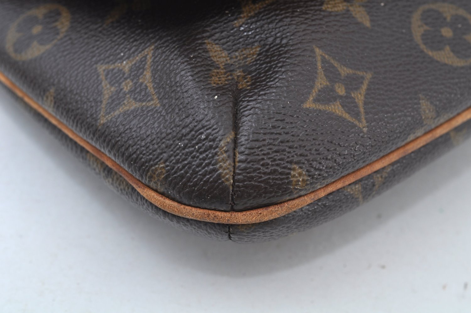Authentic Louis Vuitton Monogram Musette Tango M51388 Shoulder Bag Junk 6100I