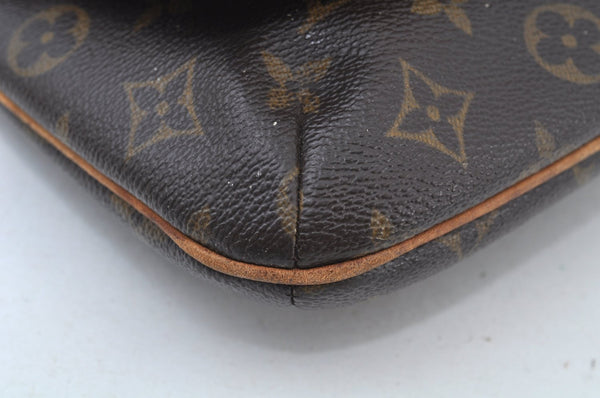 Authentic Louis Vuitton Monogram Musette Tango M51388 Shoulder Bag Junk 6100I