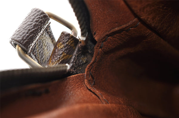 Auth Louis Vuitton Monogram Petit Marceau Shoulder Cross Bag Old Model LV 6101I