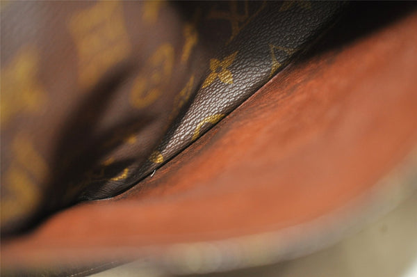 Auth Louis Vuitton Monogram Petit Marceau Shoulder Cross Bag Old Model LV 6101I