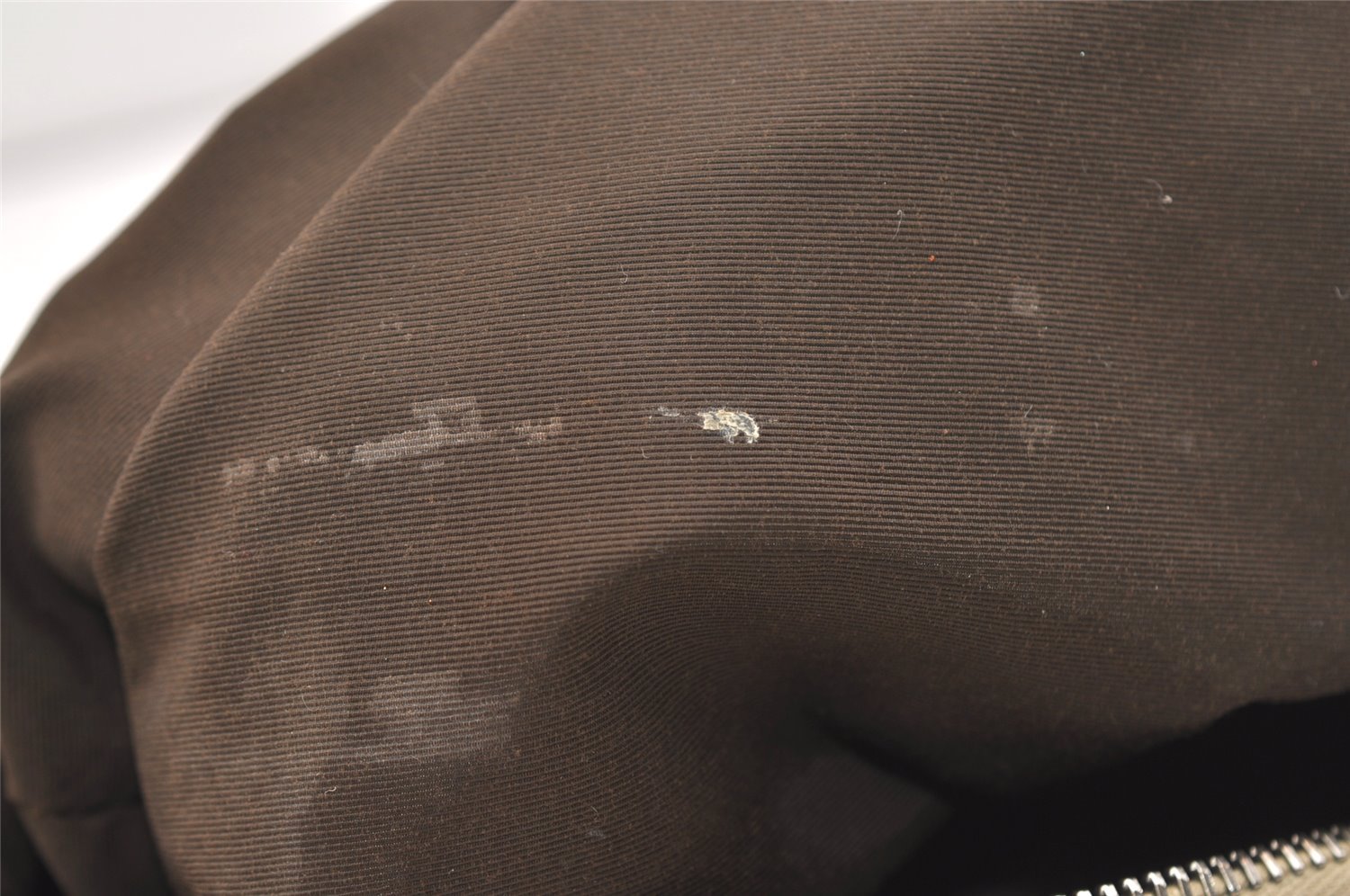 Authentic GUCCI Boston Hand Bag Purse GG Canvas Leather 30458 Beige 6101J