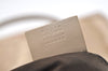 Authentic GUCCI Boston Hand Bag Purse GG Canvas Leather 30458 Beige 6101J