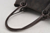 Authentic GUCCI Vintage Shoulder Tote Bag GG Canvas Leather 101919 Brown 6102J