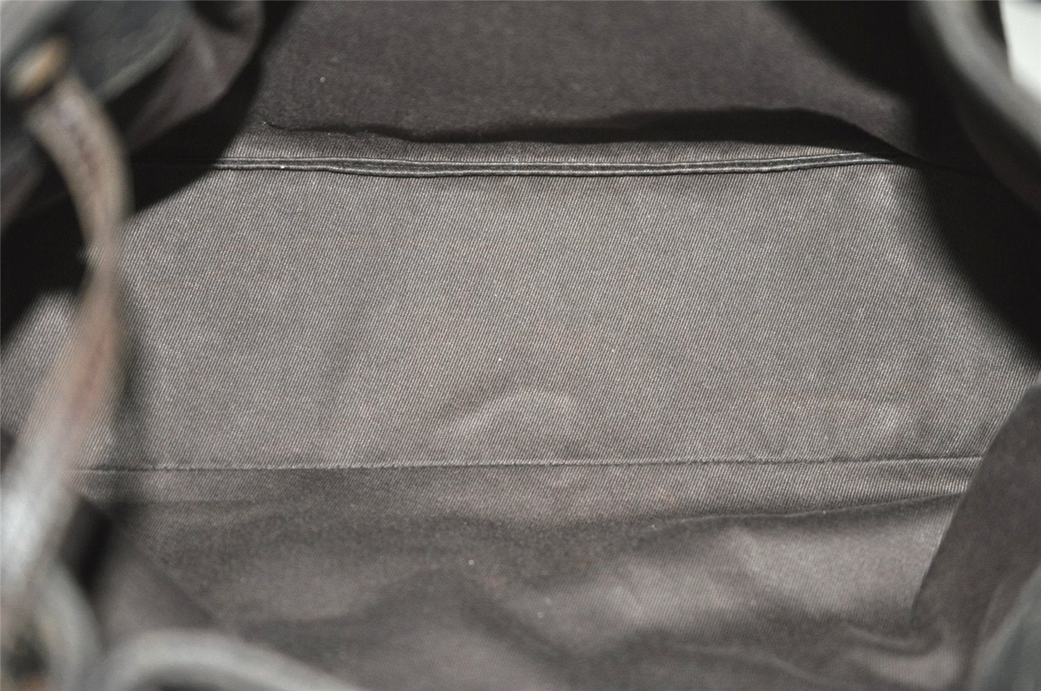 Authentic GUCCI Vintage Shoulder Tote Bag GG Canvas Leather 101919 Brown 6102J