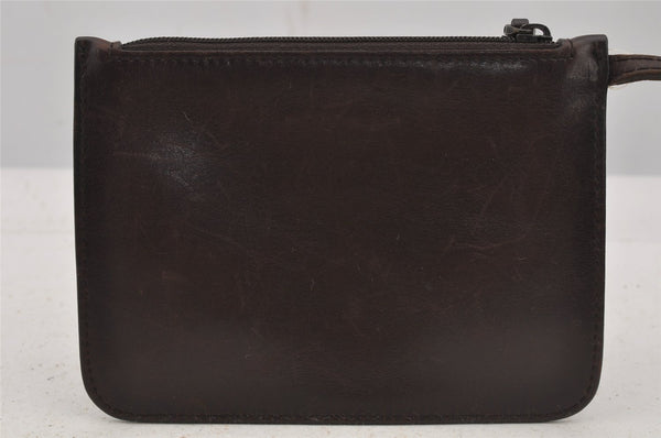 Authentic GUCCI Vintage Shoulder Tote Bag GG Canvas Leather 101919 Brown 6102J