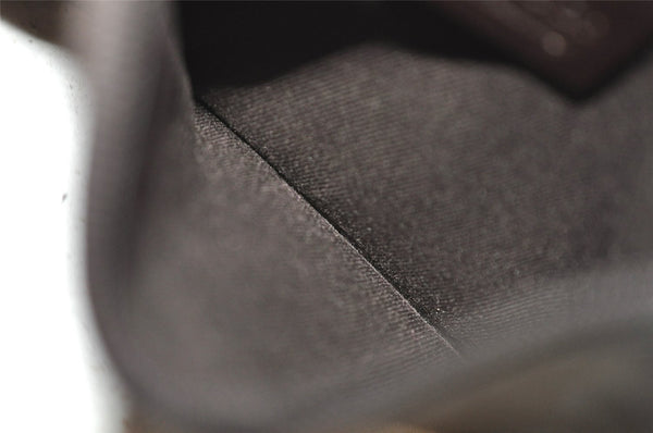 Authentic GUCCI Vintage Shoulder Tote Bag GG Canvas Leather 101919 Brown 6102J