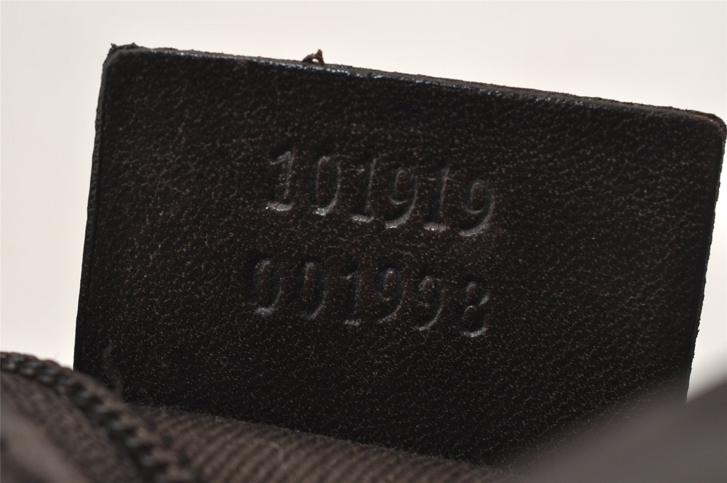 Authentic GUCCI Vintage Shoulder Tote Bag GG Canvas Leather 101919 Brown 6102J