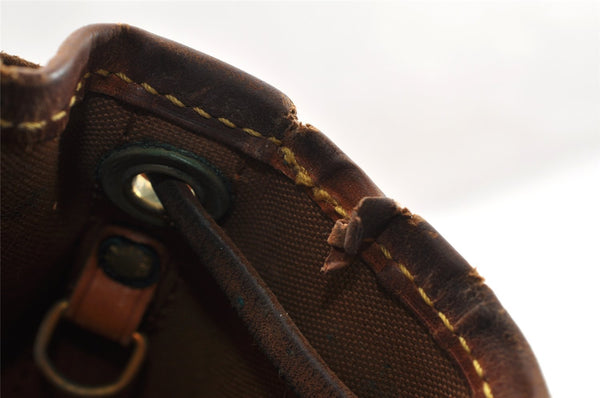 Authentic Louis Vuitton Monogram Petit Noe M42226 Shoulder Drawstring Bag 6103I