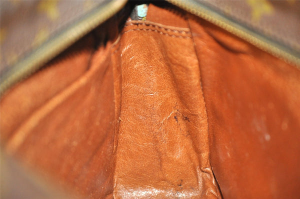 Authentic Louis Vuitton Monogram Nile Shoulder Cross Body Bag Old Model LV 6104I