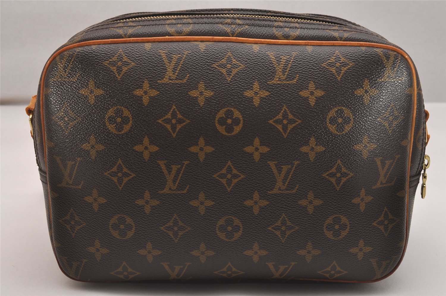 Authentic Louis Vuitton Monogram Reporter PM Shoulder Cross Bag M45254 LV 6104J