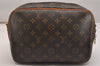 Authentic Louis Vuitton Monogram Reporter PM Shoulder Cross Bag M45254 LV 6104J