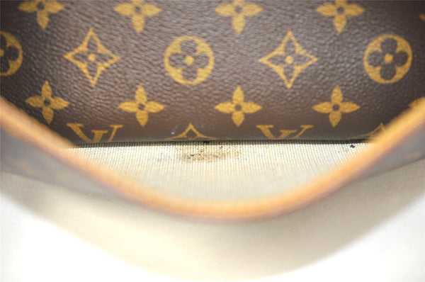 Authentic Louis Vuitton Monogram Reporter PM Shoulder Cross Bag M45254 LV 6104J
