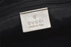 Authentic GUCCI Jackie Chain Shoulder Bag GG Canvas Leather 0014032 White 6106J