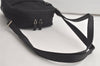Authentic GUCCI Shoulder Cross Body Bag GG Canvas Leather 0181612 Black 6107K