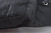 Authentic PRADA Nylon Tessuto Waist Body Bag Purse Black 6108J